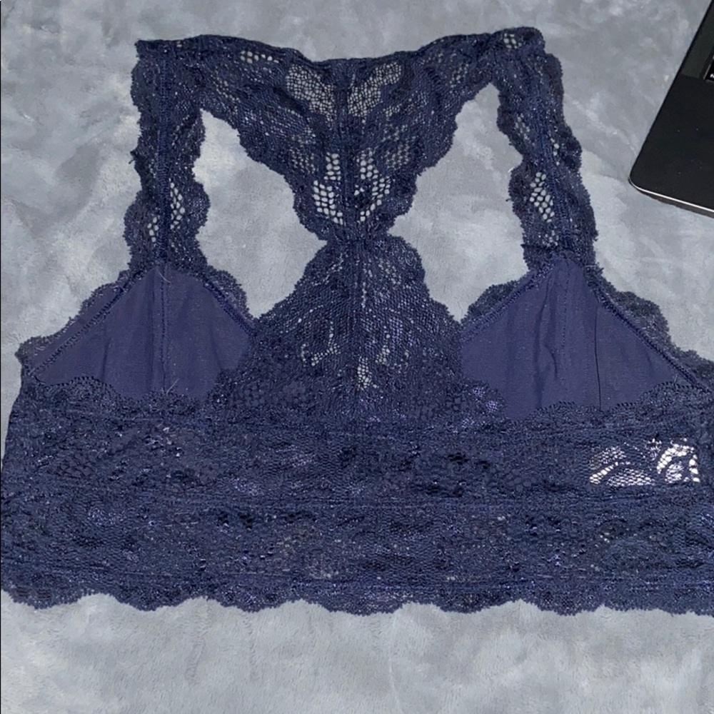 navy bralette - Picture 2 of 3